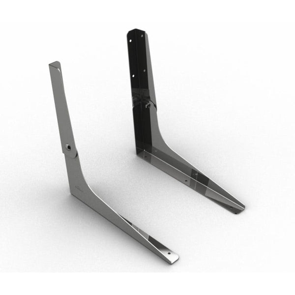 Pair of 2 position hinges