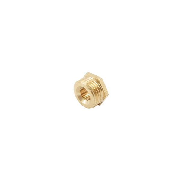 Tappo maschio in ottone pesante 1/4