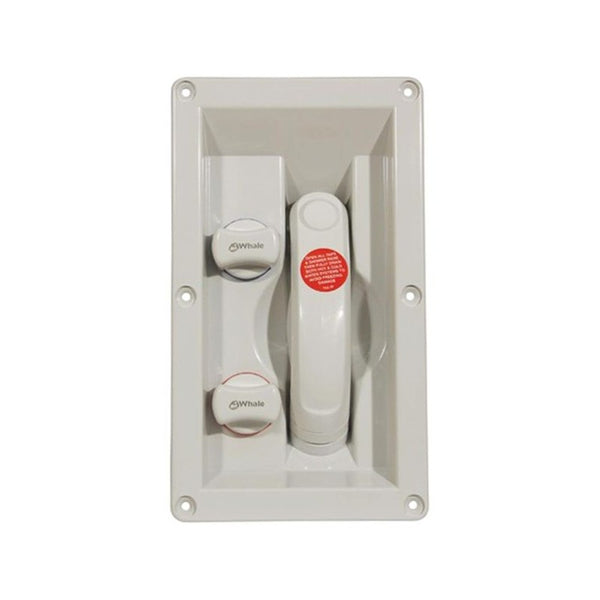 Double shower without door