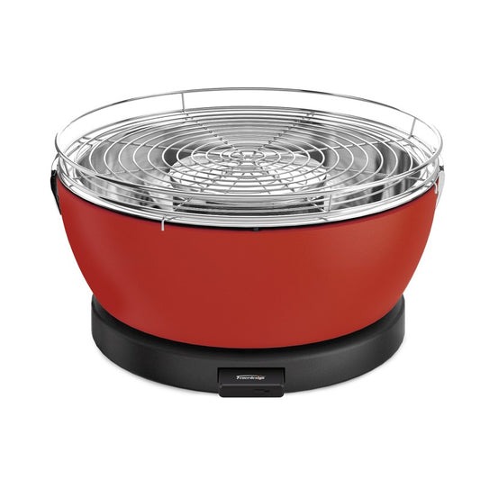 Vesuvius portable barbecue, red colour