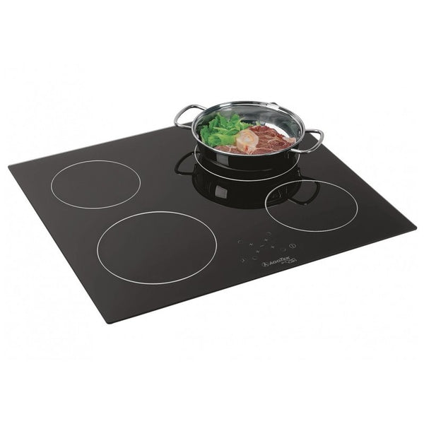 Can hob with four radiant plates 580x505x60 mm