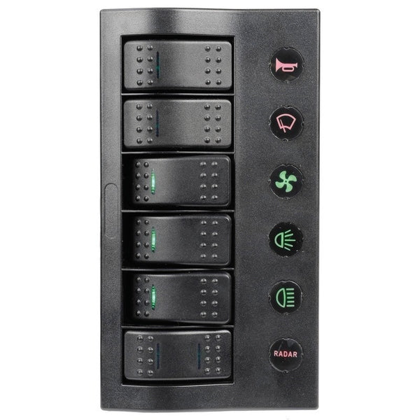 Annello elettrico serie pcp compact con circuit breaker + led