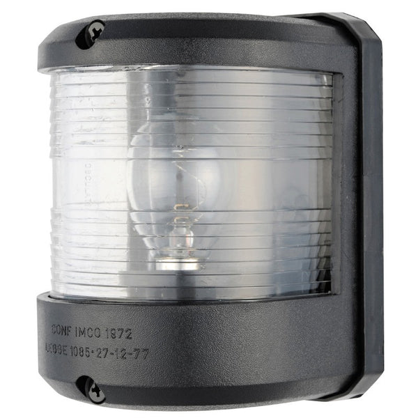 Vertical white street light up to 20 m in black polycarbonate