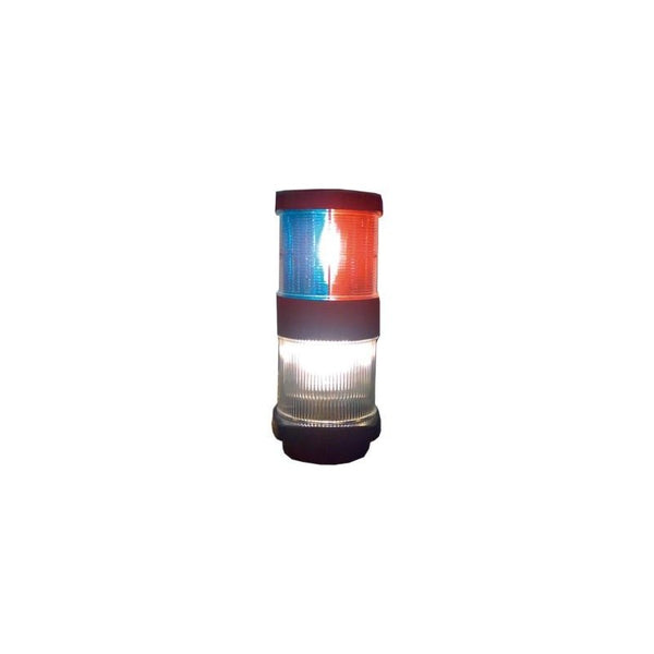 Masthead light with red green navigation lights