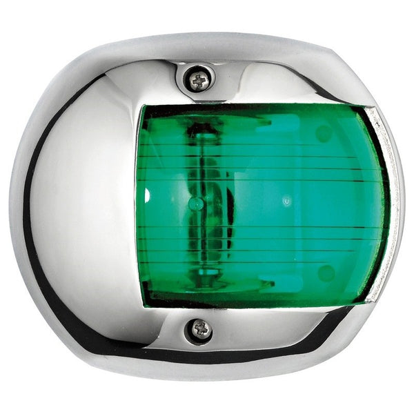 Compact green street light up to 12 m in stainless steel (112