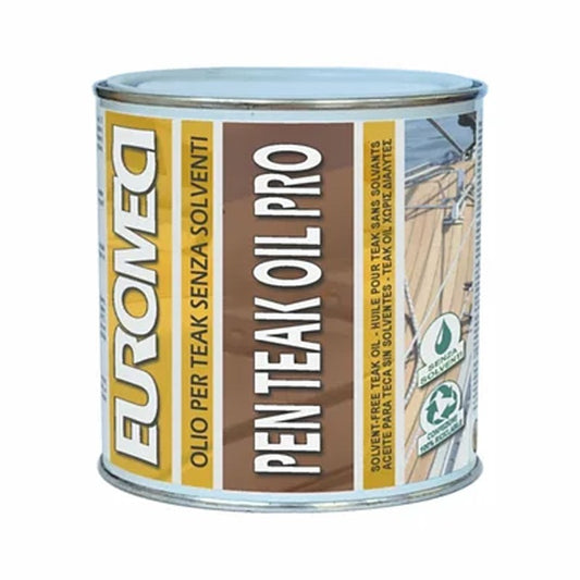 Euromeci pen teak oil pro in confezione da 750 ml