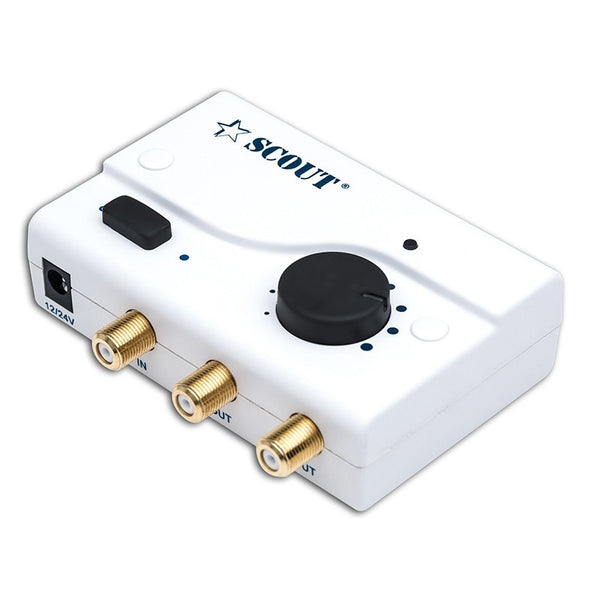 Scout amplificatore tv sea-boost 12/24v variable signal booster