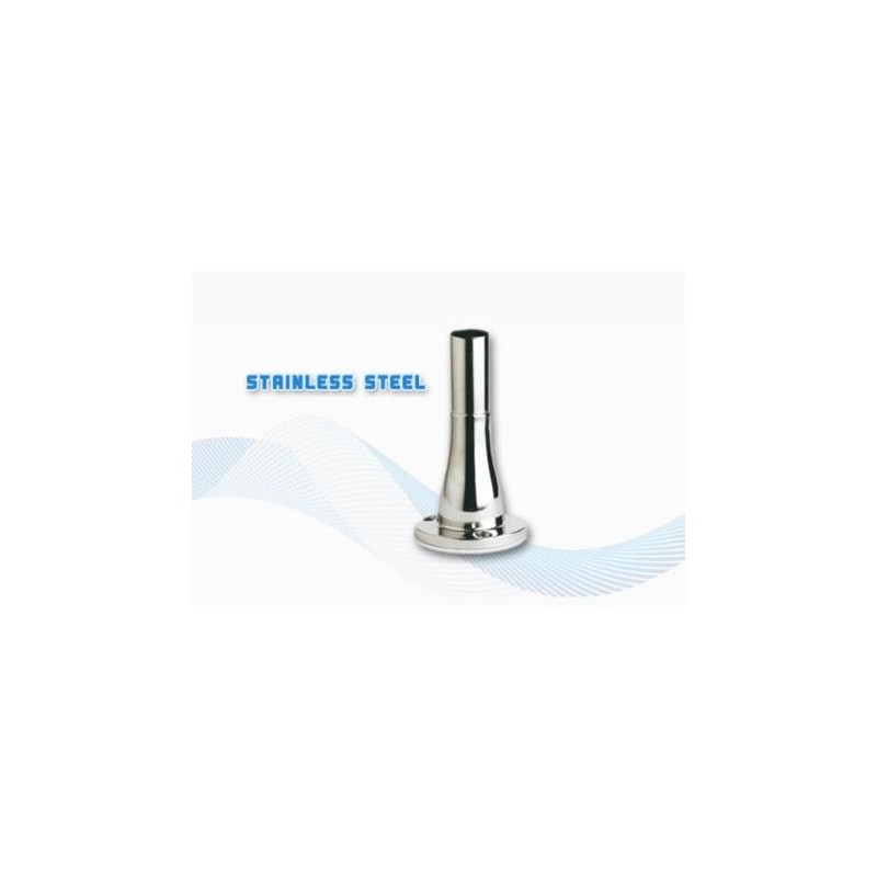 Base in acciaio inox per antenne glomex