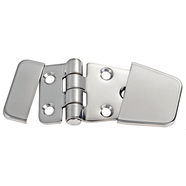 Hinge with screw covers 37x77 mm