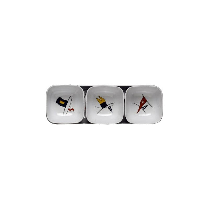 Marine business set 4 pz snack regata