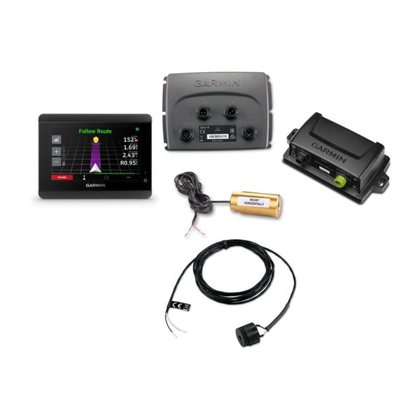 Garmin reactor™ 40 hydraulic steering autopilot with ghc™ 50 autopilot instrumentation