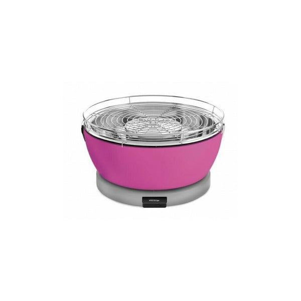 Vesuvius portable barbecue in fuchsia colour