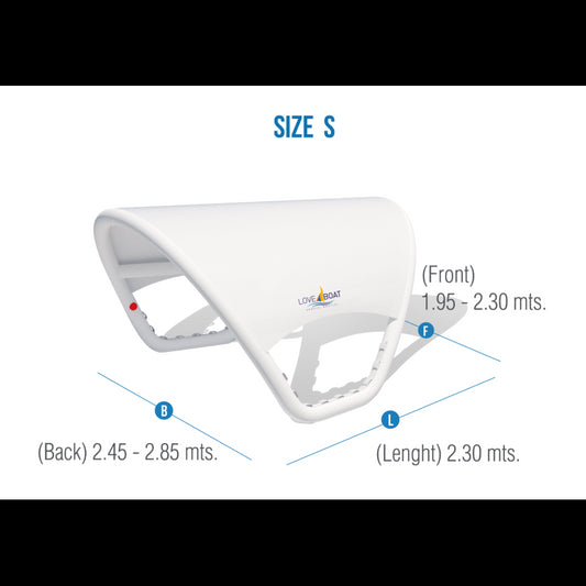 Bimini awning black size. s