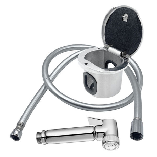 Shower cabin with hand shower