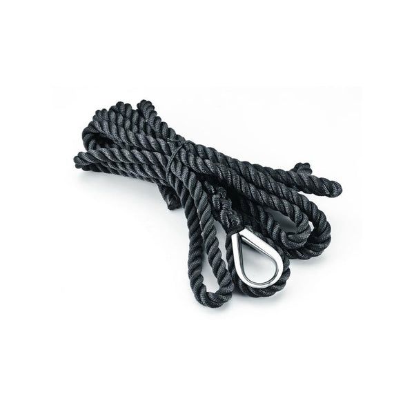 Packs of spliced ​​rope Ø 16 black color 12 m