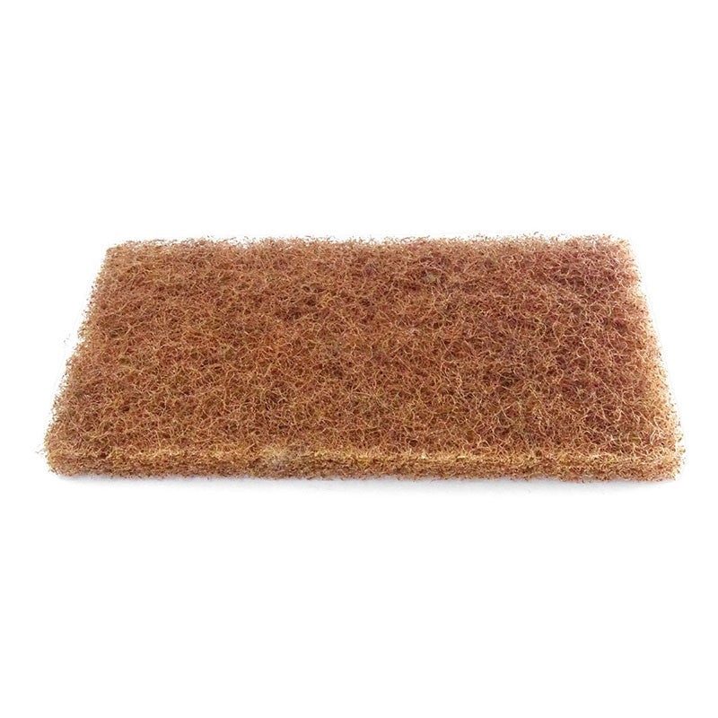 Strong brown abrasive pad