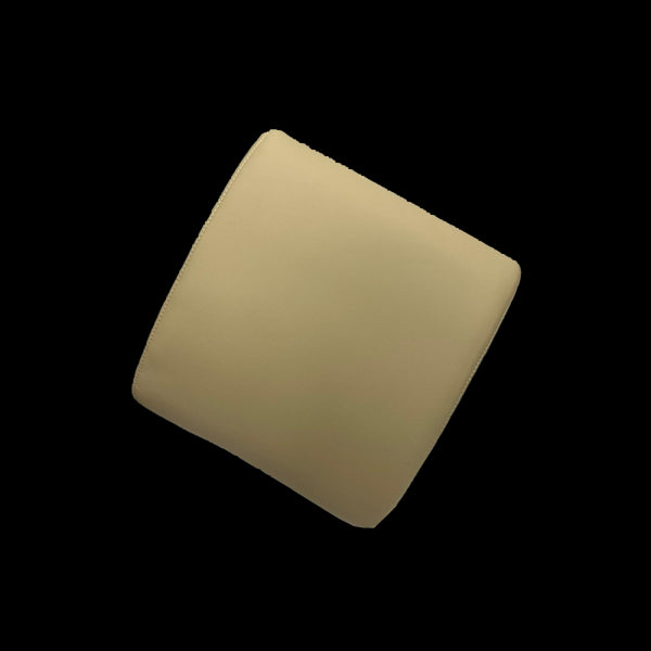 Premium wedge cushion in beige sponge