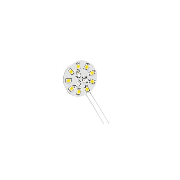 Dixplay smallg4 12smd warm white/red sidepin