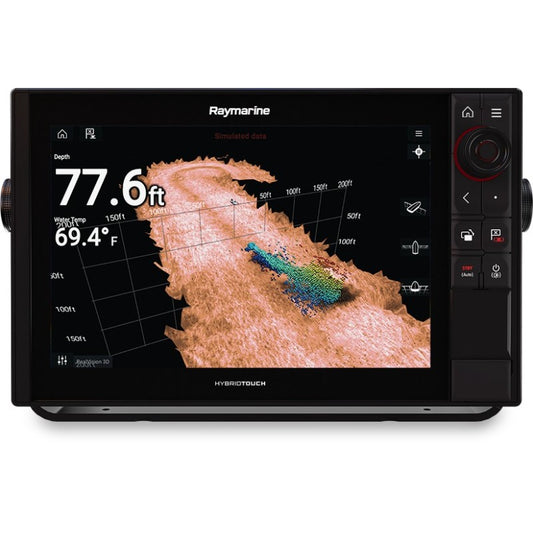 Raymarine axiom 12 pro rvx display multifunzione 12.1” a colori wifi hybridtouch (no cartografia) con chirp 1kw/down/side/r