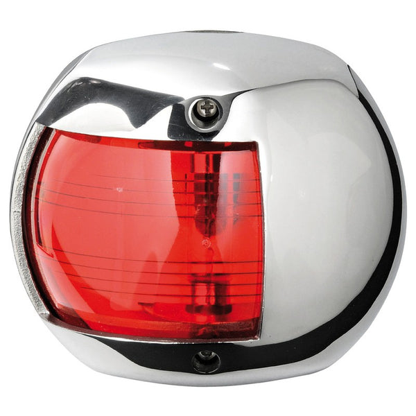 Classic 12 red stainless steel headlight (112