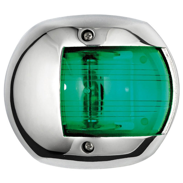 Classic 12 green stainless steel headlight (112